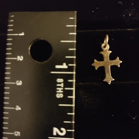 James Avery Sterling Silver Cross Pendant - Picture 2 of 2